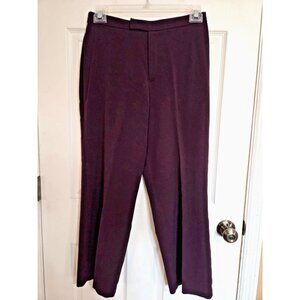 Briggs New York Petite Size 12P Flat Front Straight Leg Pants